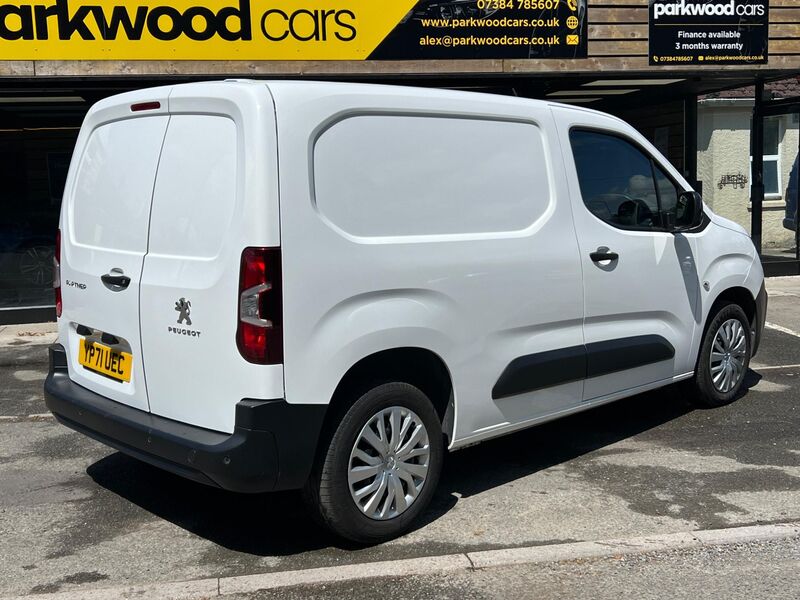 View PEUGEOT PARTNER 1.5 BlueHDi 1000 Professional Premium Standard Panel Van SWB Euro 6 5dr