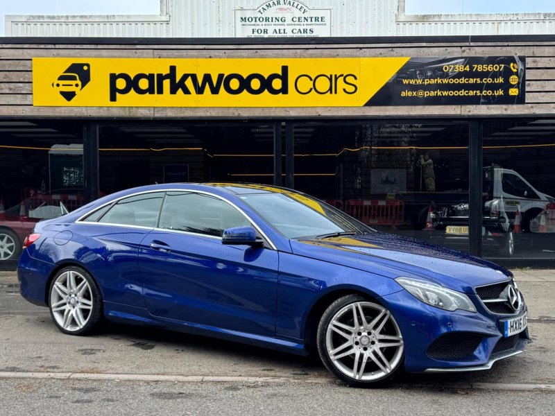 View MERCEDES-BENZ E CLASS 2.1 E220d AMG Line Edition G-Tronic+ Euro 6 (s/s) 2dr