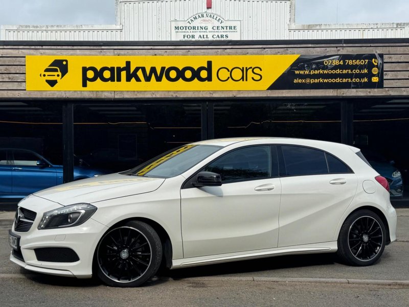 View MERCEDES-BENZ A CLASS 1.5 A180 CDI AMG Night Edition Euro 6 (s/s) 5dr